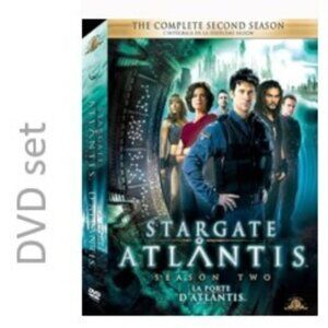 3/$13 Stargate Atlantis Complete second season DVD TV series set billingual